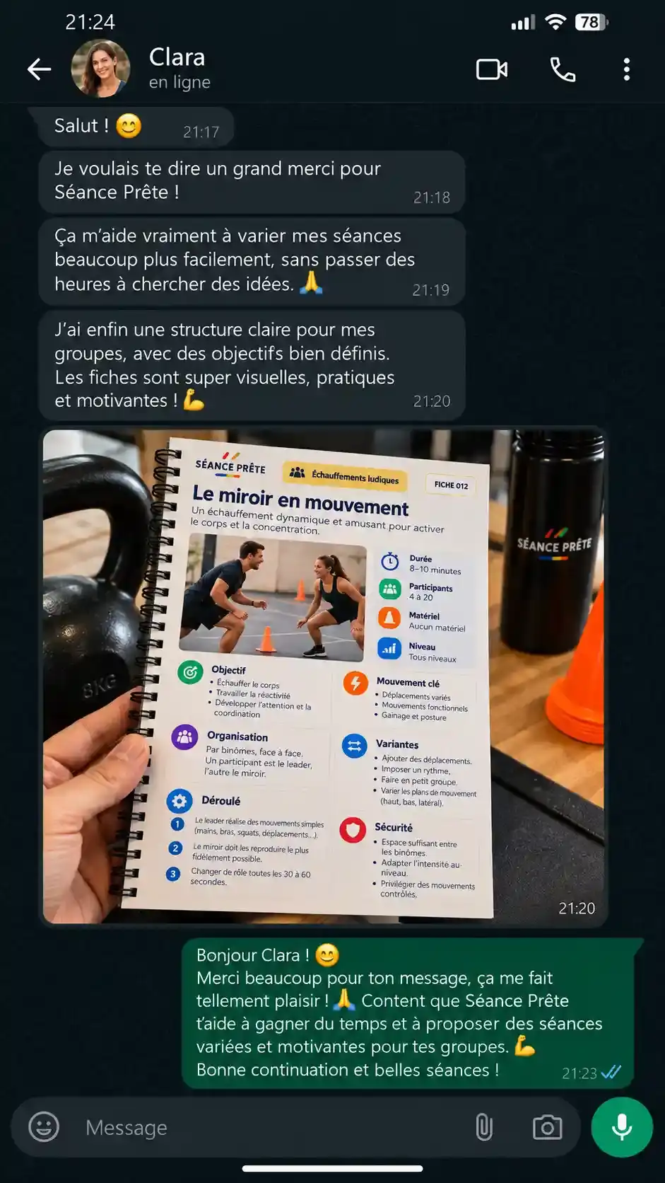 Témoignage d'un coach